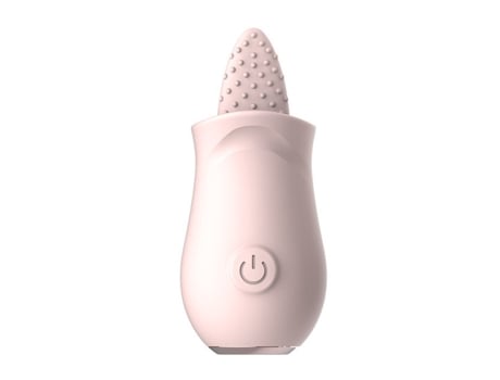 Vibrador de masaje para lamer la lengua de 10 frecuencias para mujeres (rosa) VEANXIN