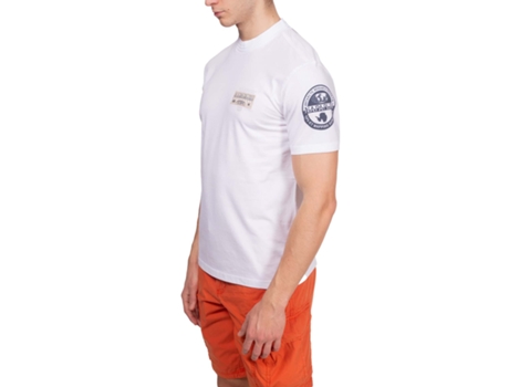 Camiseta de Hombre NAPAPIJRI Blanco (S)