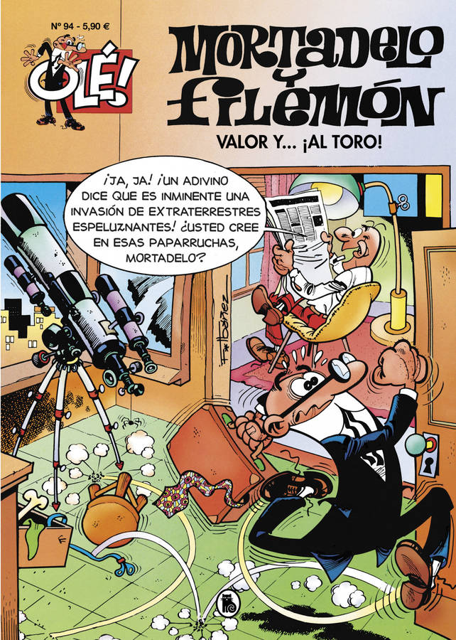 Valor Y... ¡al toro mortadelo 94 tapa blanda libro de francisco