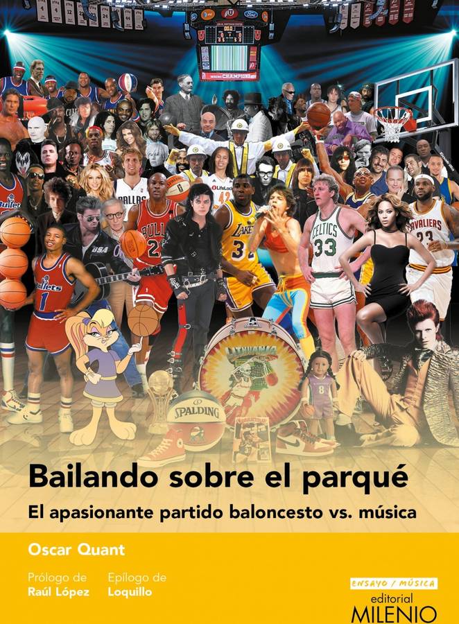 Bailando Sobre El apasionante partido baloncesto vs. ensayo 11 libro parquè de autores español tapa