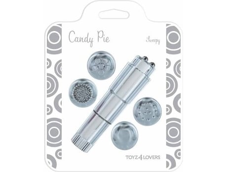 Toyz4lovers Silver Sweepy estimulador de clitoris con varias pantallas 1 unidad vibrador candy pie 10