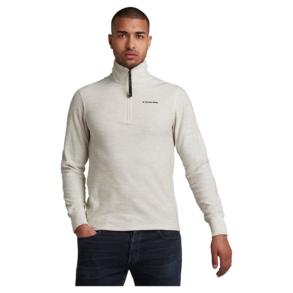 Astro Tweetermedia Cremallera sudadera para hombre camiseta gstar comprida half zip blanco m