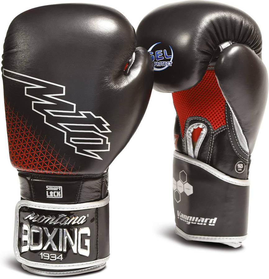 Montana Vanguard Guantes de boxeo unisex adulto negro 14 oz