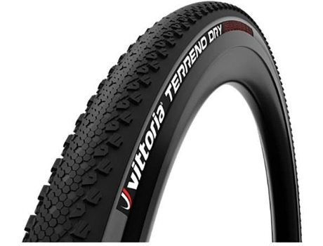 Neumático para Ciclismo Gravel VITTORIA Gravel Terreno Dry Tubeless Foldable (28´´)