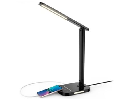 Desk Lamp - Luz de escritório ajustável e multifuncões skyhe GEHM632ABEU PRETO