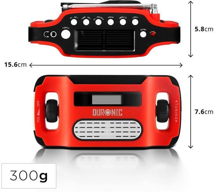 Radio Despertador DURONIC LH-BKWN-6WCN