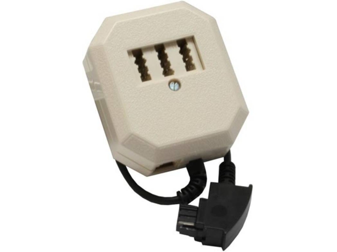 Adaptador INLINE 69905 (RJ11 - RJ11 - Beige)