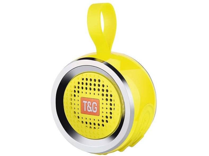 Altavoz Bluetooth RITTEREC TG146 (Amarillo - 5 W - Alcance: hasta 10 m)