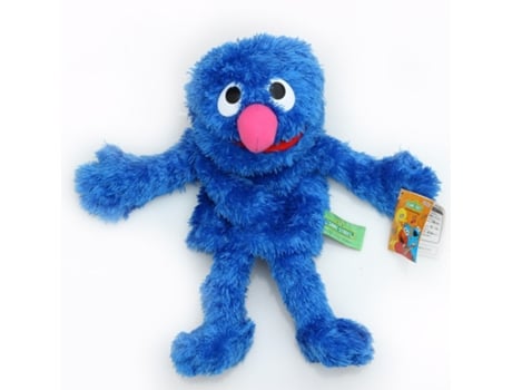 Gran Muñeco de Peluche Suave de Dibujos Animados de Elmo Marioneta Grover