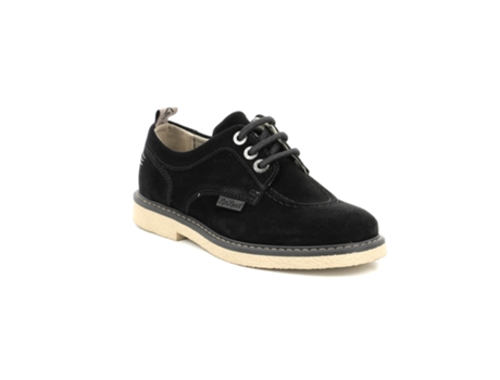 Zapatos de Mujer KICKERS Cuero Levy Piel Negro (41)