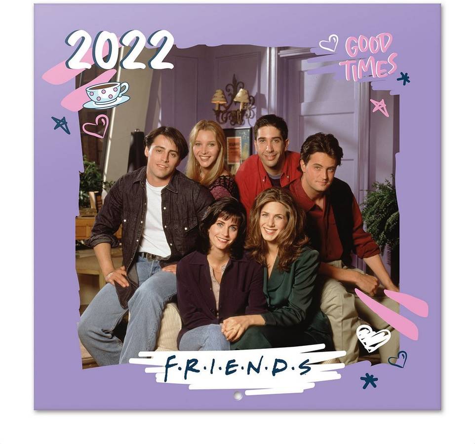 Calendario ERIK EDITORES 2022 30X30 Friends