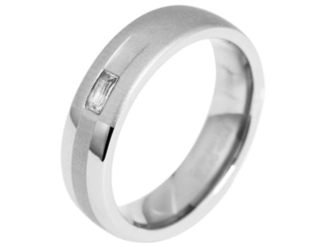 AKZENT Anillo de San Valentín/Compromiso/Amistad para Mujer en Acero Inoxidable – Tam.50 – 0025