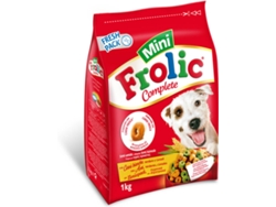 Pienso para Perros FROLIC (1 kg - Seco - Todas las Edades - Sabor: Cereales y Carne)