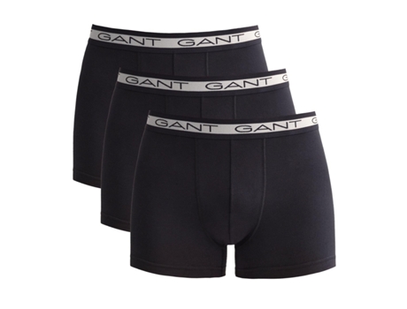 Boxers GANT Basic 3-Pack Hombre (XL - Negro)