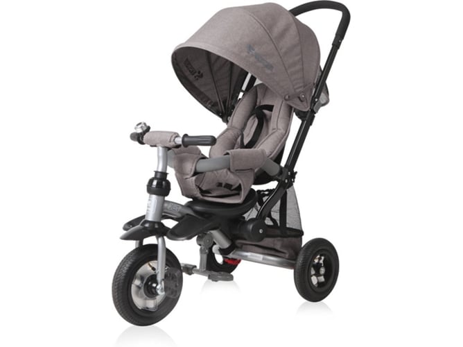 Triciclo LORELLI Jet Air Ruedas Hinchables Beige Gris