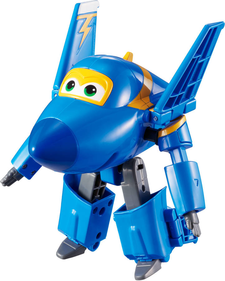 Avión de Jugar ALPHA ANIMATION & TOYS Super Wings - Transforming Jerome