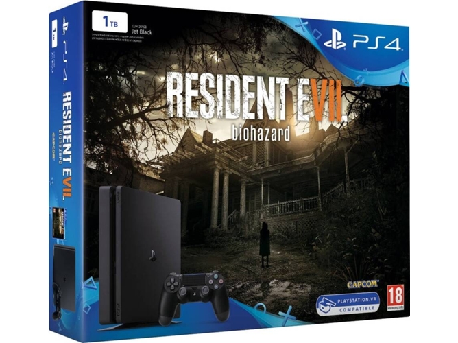 CONS. PS4 1 TB + RESIDENT EVIL 7