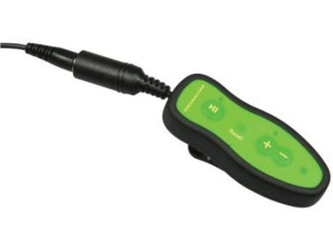 Reproductor MP3 AquaMusic 4 GB Negro y Verde