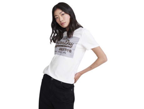 Superdry Vintage Logo Reflective Box Short Sleeve T-Shirt