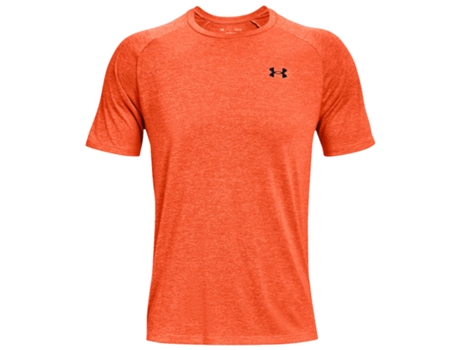 Camiseta UNDER ARMOUR Hombre (S - Naranja)