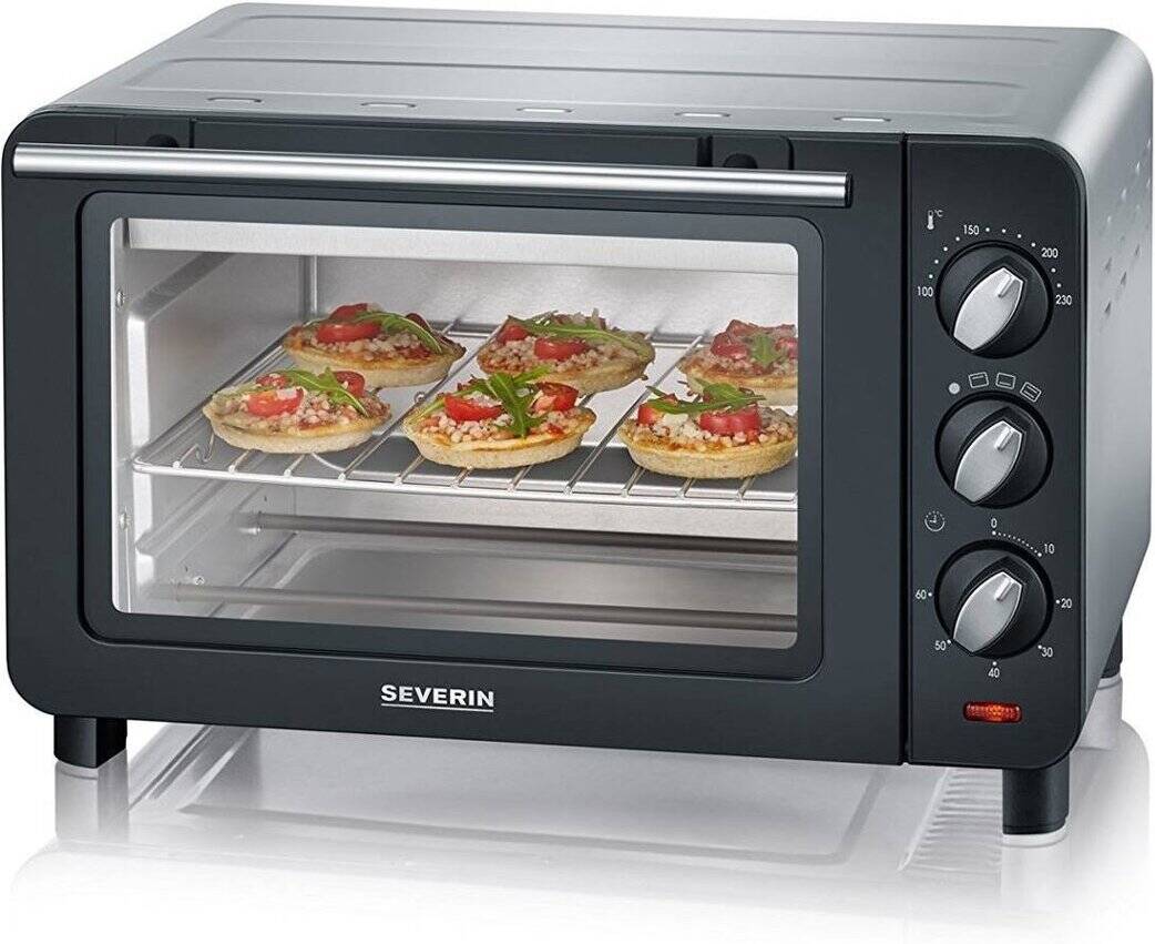 Mini horno SEVERIN TO2064 (Capacidad 14 L - 1200 W)