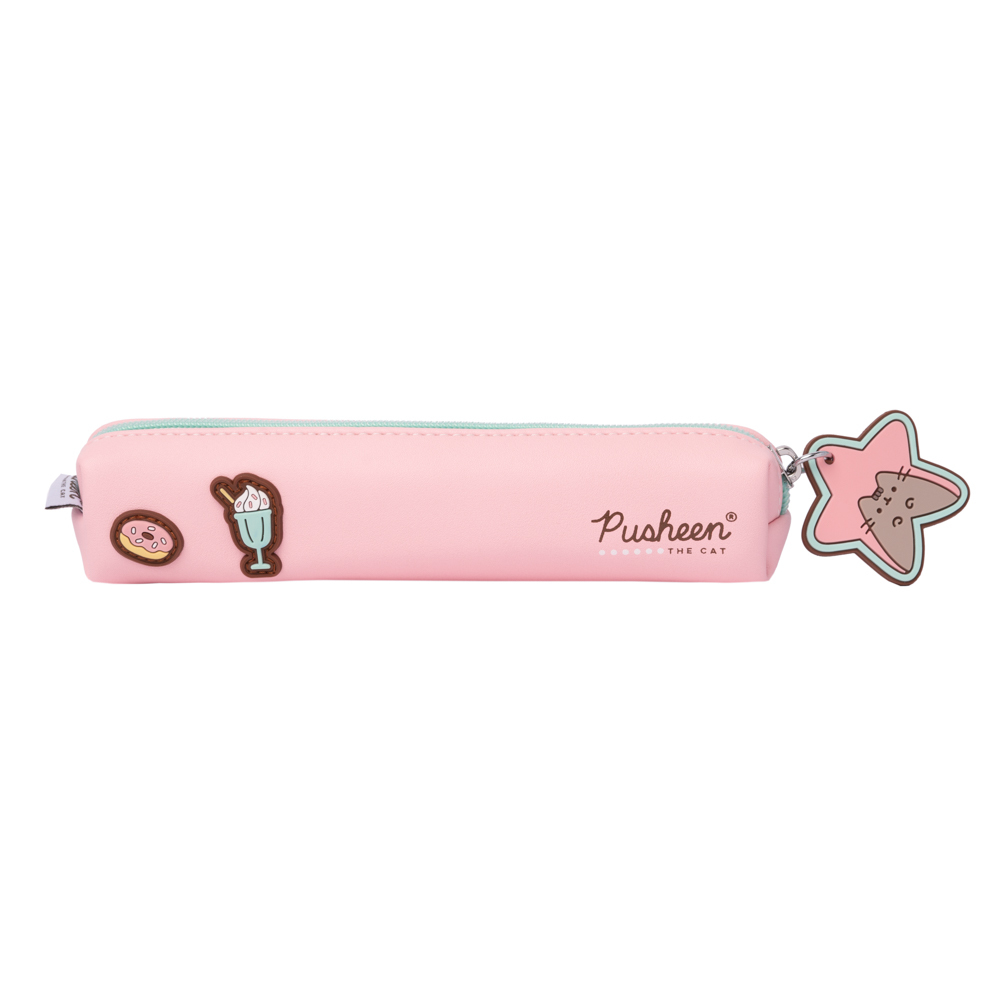 Estuche Escolar Pusheen rose collection │ pequeño de la gatita viral divertida producto con licencia oficial 2022 mare0047