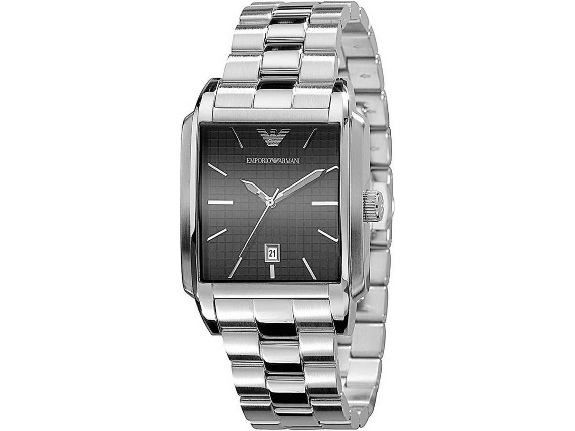 Reloj ARMANI Hombre (Acero - Plateado)