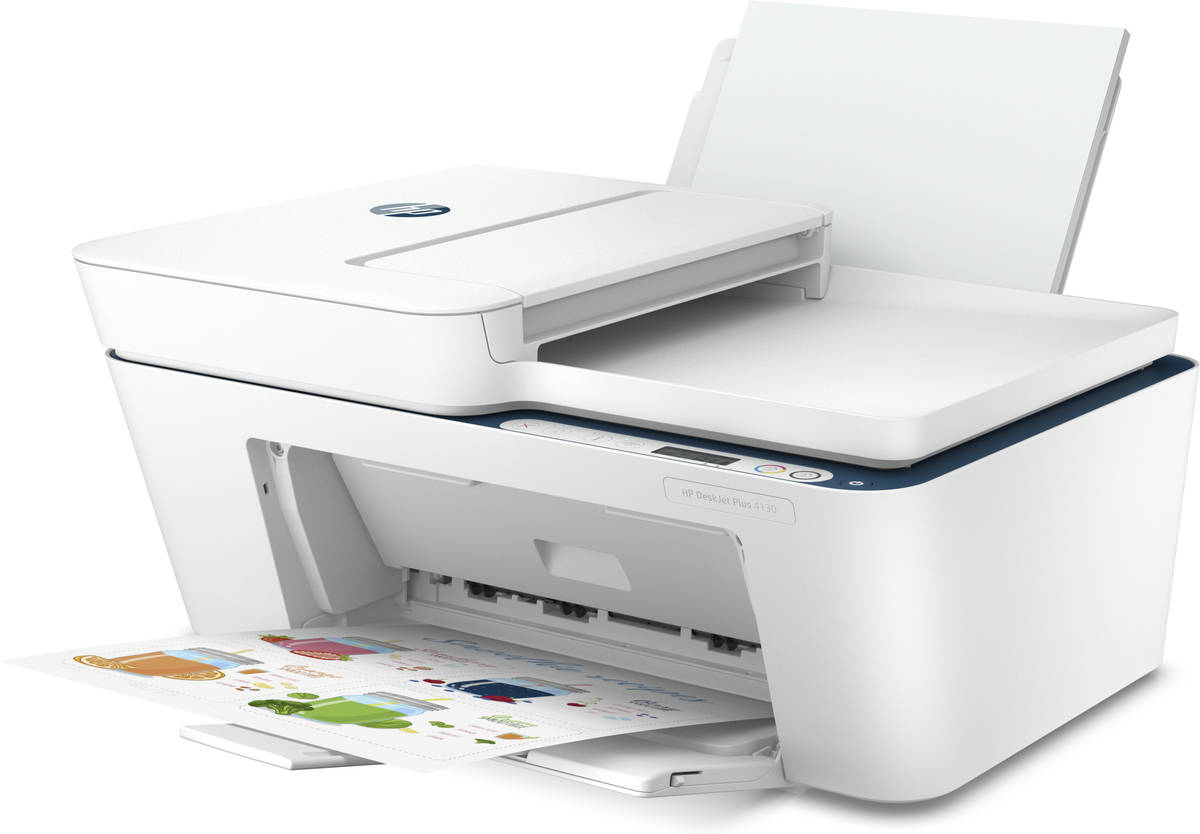 Impresora HP Deskjet Plus 4130 (Multifunción - Inyección de Tinta - Wi-Fi - Bluetooth)