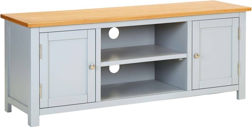 Mueble TV VIDAXL 288632 (120 x 35 x 48 cm - Madera - Gris)