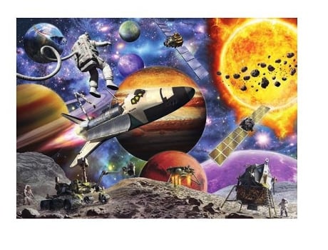 Puzzle RAVENSBURGER Explore Space rompecabezas 60 pieza(s) Espacio