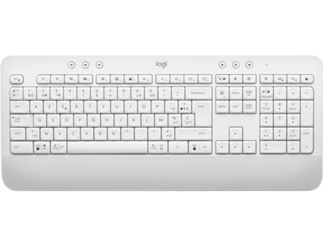 Teclado LOGITECH Signature K650 Keyboard (Bluetooth - Neerlandés - Branco)