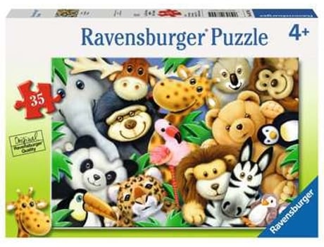 Puzzle RAVENSBURGER Softies rompecabezas 35 pieza(s) Animales