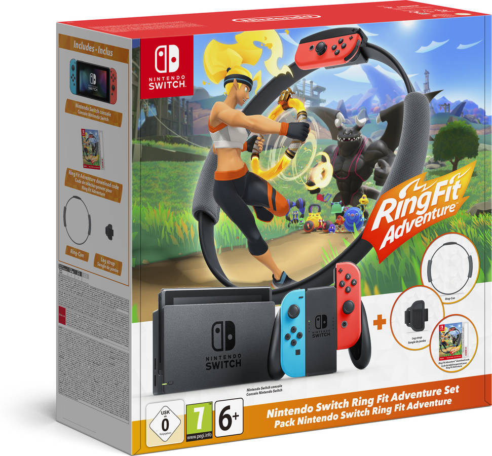 Consola Nintendo Switch + Ring Fit Adventure Pack (32 GB)