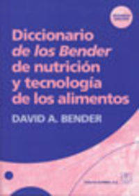 Libro Diccionario De los bender nutricióntecnología alimentos español