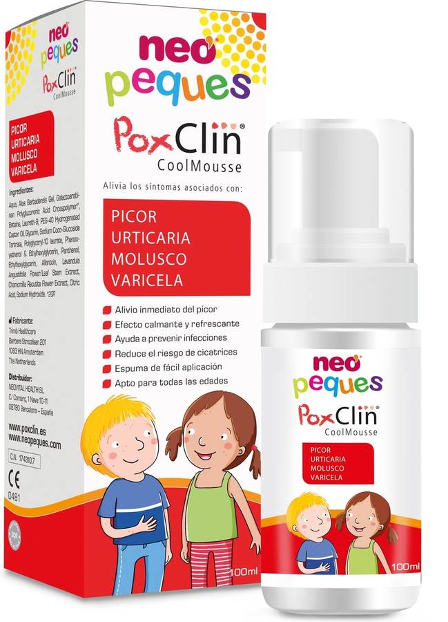 Crema Corporal NEO Peques Poxclin Coolmousse (100 ml)