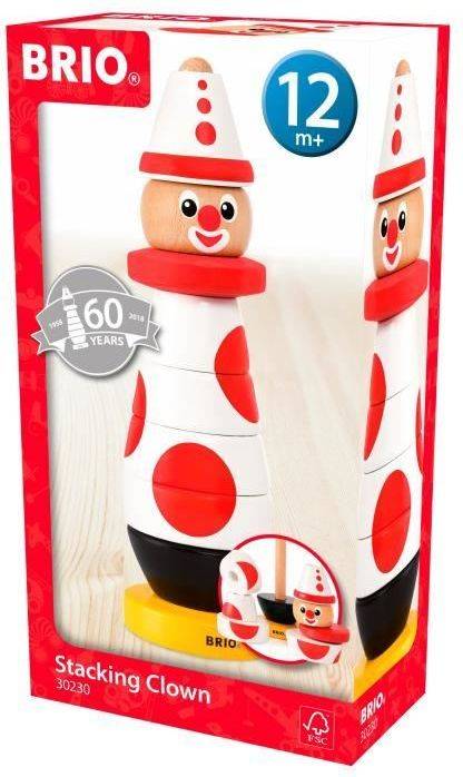 Muñeco BRIO WORLD Payaso de Madera