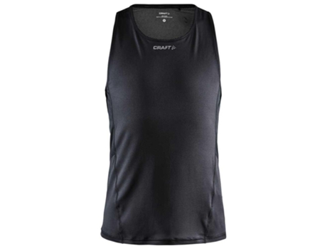 Camiseta de Hombre para Fitness CRAFT Adv Essence Negro (S)