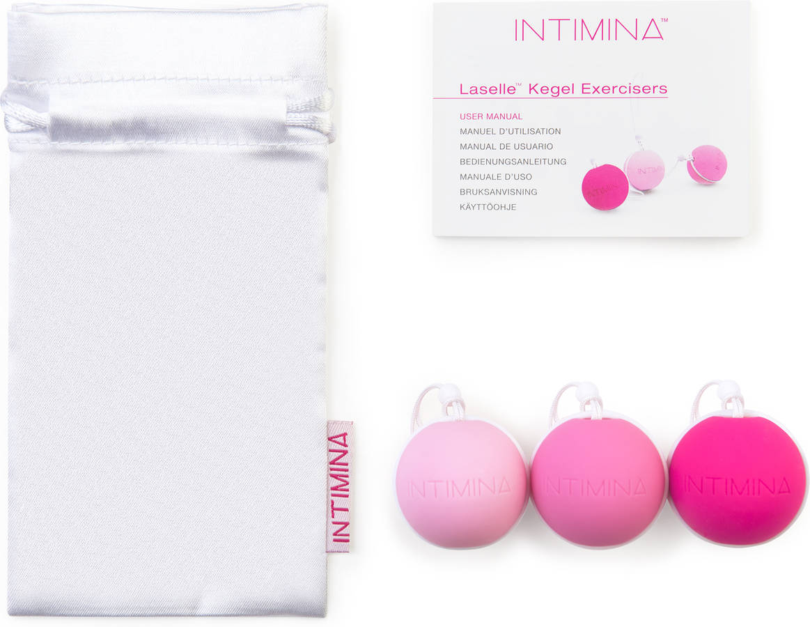 Estimulador INTIMINA Laselle Kegel (Rosa - 28, 38 y 48 g)