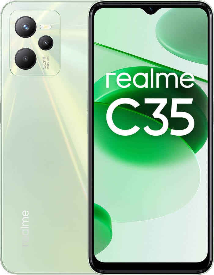 Smartphone REALME C35 (6.6'' - 4 GB - 64 GB - Verde)