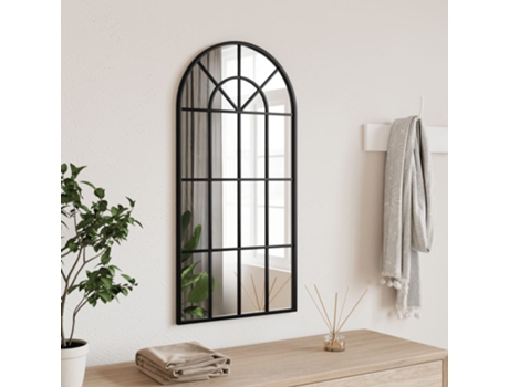 MAISON EXCLUSIVE - Espejo de pared arco de MAISON EXCLUSIVE - erro negro 40x80 cm