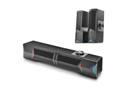 Soundbar Gaming NGS Gsx-B1200 2.0 12W Rgb Compatible con Bluetooth 5.0 + Entrada Jack