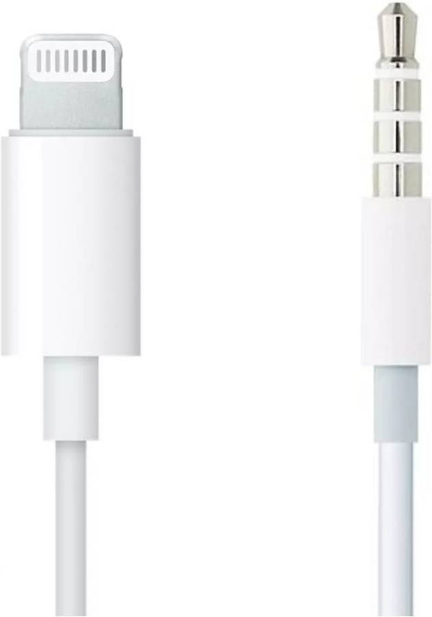 Cable APPLE Lightning - Audio Jack 3.5 mm Blanco