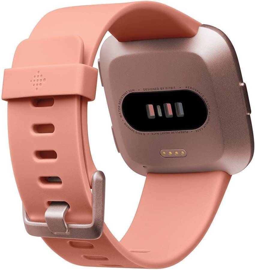 Reloj deportivo FITBIT Versa (Bluetooth - 4 días de autonomía - Pantalla táctil - Rosa)