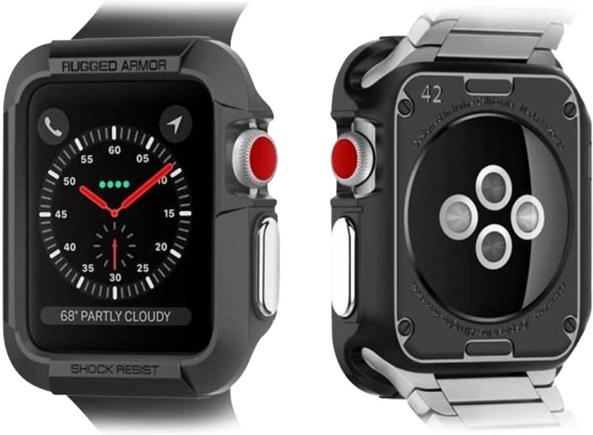 Funda Apple Watch SPIGEN SGP Rugged Armor (42 mm)