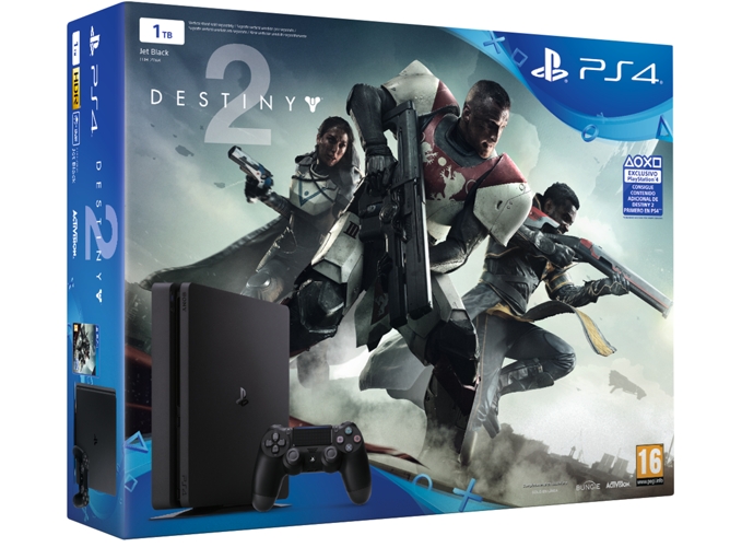 Consola PS4 Slim + Destiny 2 (1 TB)