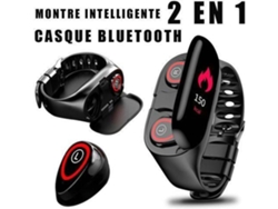 Auriculares Bluetooth True Wireless ENZONS Celular Inalámbrico Tws 5.0 Monitor de Ritmo Cardíaco Deportivo Estéreo Negro