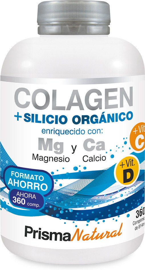 Complemento Alimentar PRISMA NATURAL Colageno + Silicio Organico 360 Comprimidos