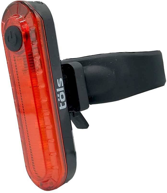 Luz De Fondo tols lexia usb töls bicicleta trasera led recargable modo intermitente y bateria 300 mha duración 3 15h