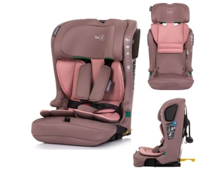 Silla de Coche LUX X I-Size 76-150 cm Flamingo CHIPOLINO