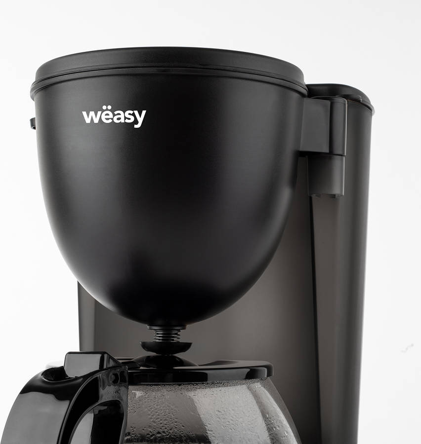 Cafetera de Goteo WËASY KF24 (12 Tazas)